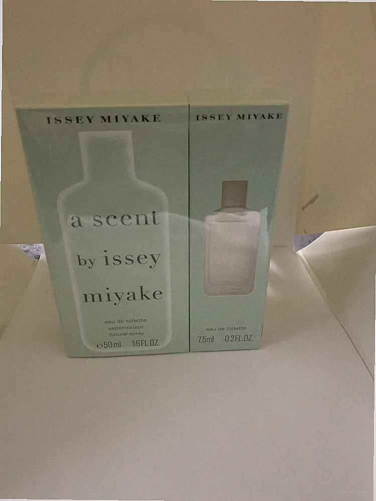 A Scent by Issey Miyake Set. 1.6 Fl Oz + 0.2 Oz Sealed In Box