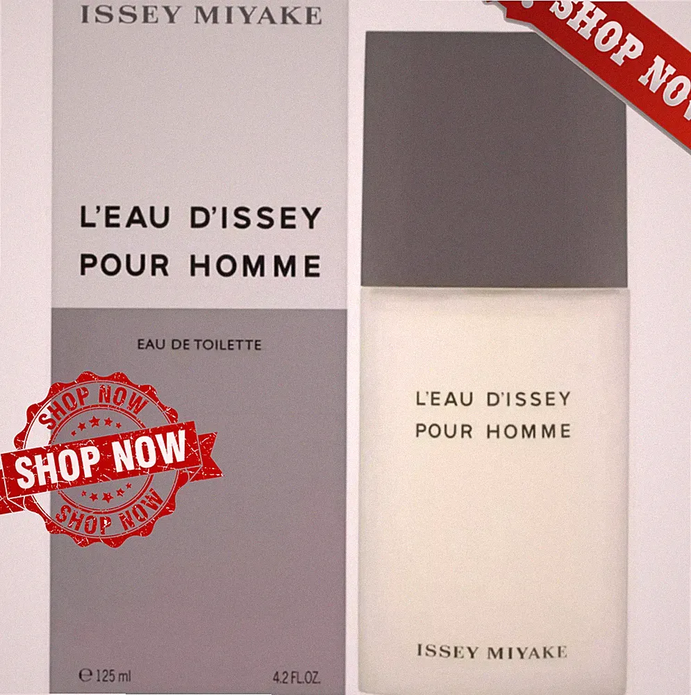 Issey Miyake L'Eau D'Issey Pour Homme EDT 4.2 Fl Oz / 125 ML Men Perfume