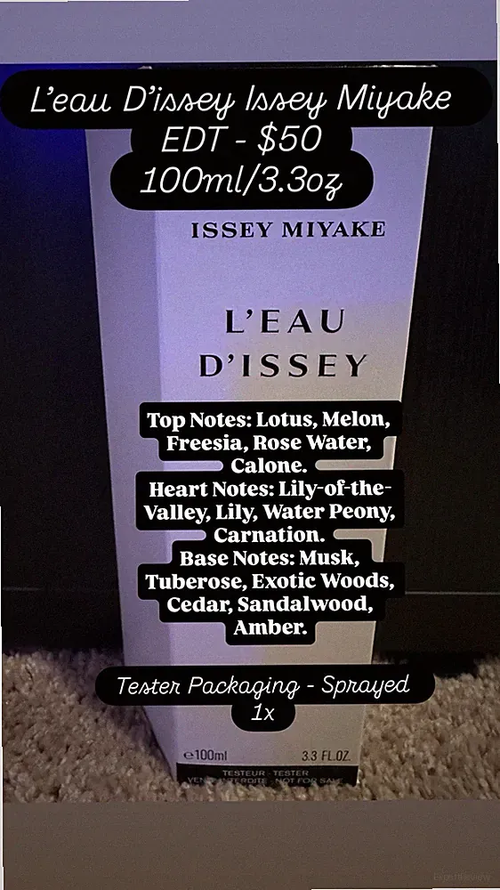 Issey Miyake - L'Eau D'Issey (Women)