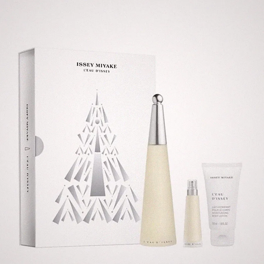 Issey Miyake Ladies L'eau DIssey 3pcs EDT Gift Set Fragrances 3423222047948